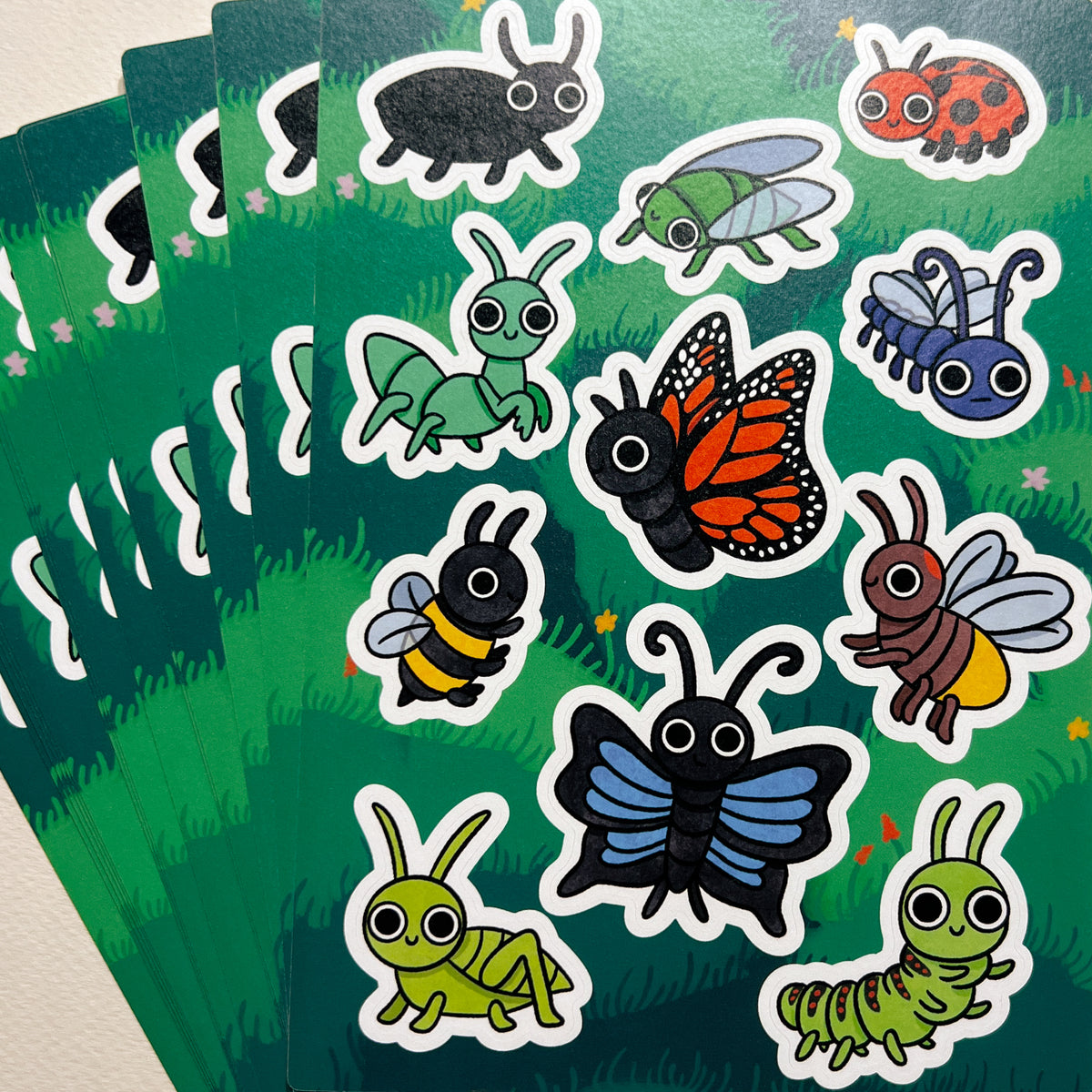 Bugs Washi Sticker Sheet